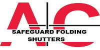 Safeguard folding shutters
